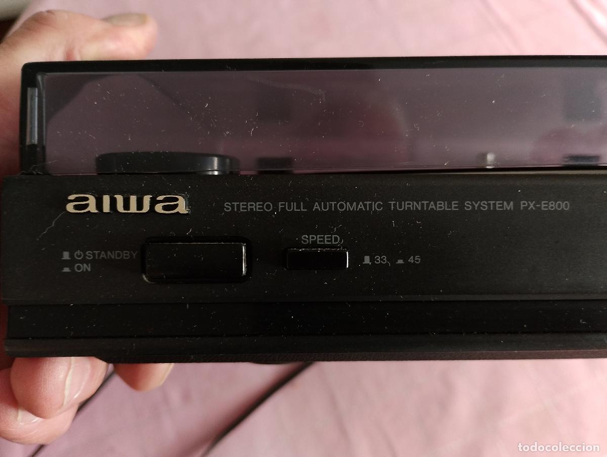 Gram&oacute;fonos y gramolas: tocadiscos , aiwa, funcionando, con aguja - Foto 6