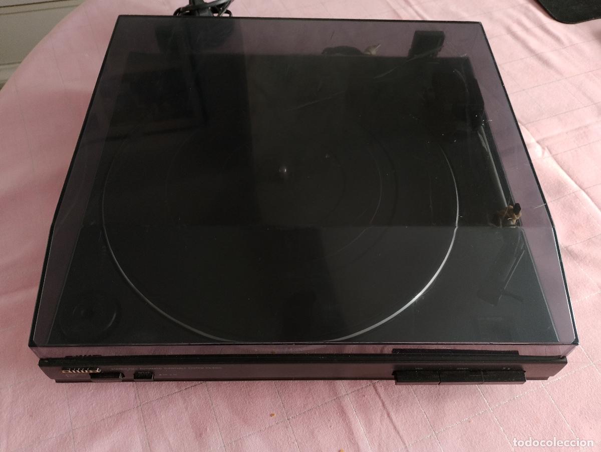 Gram&oacute;fonos y gramolas: tocadiscos , aiwa, funcionando, con aguja
