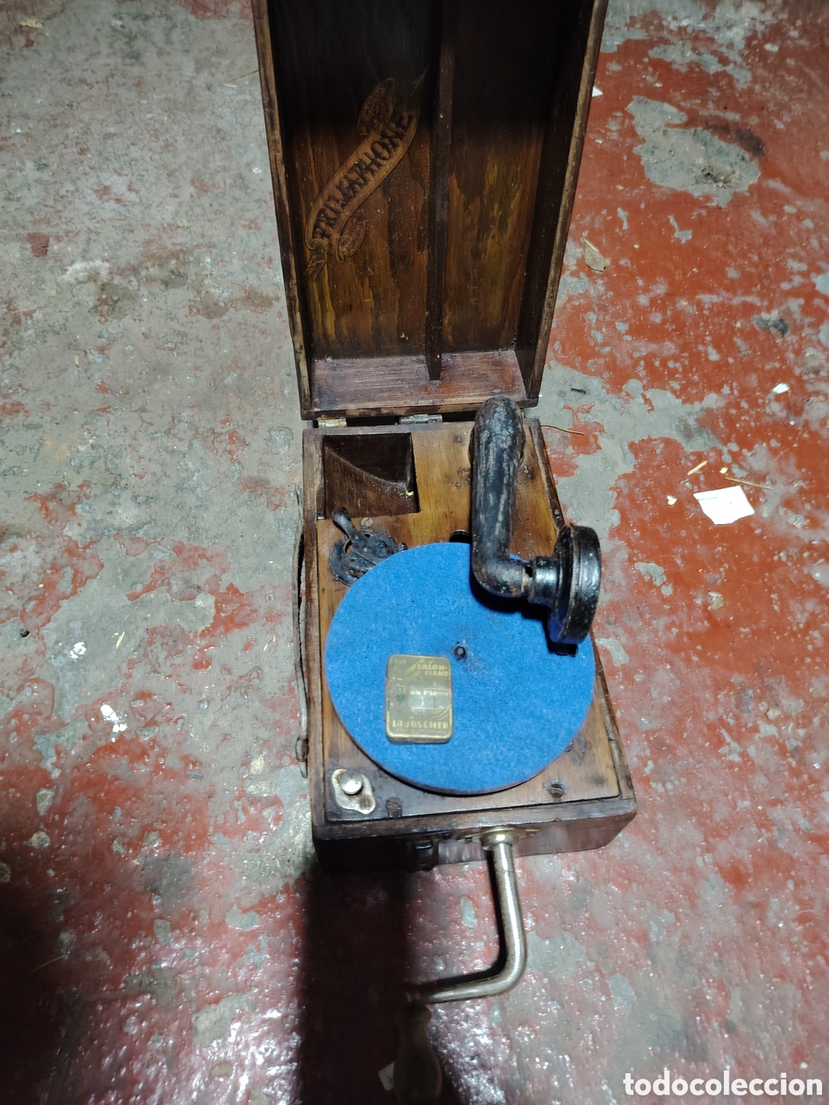 Gram&oacute;fonos y gramolas: Gromofonos lote de una colecci&oacute;n