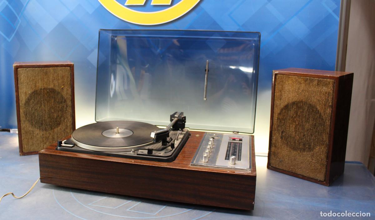 Gram&oacute;fonos y gramolas: Tocadiscos vintage Bettor Ami 10-S Dual 1010-S. Con radio. A&ntilde;os 70-80.