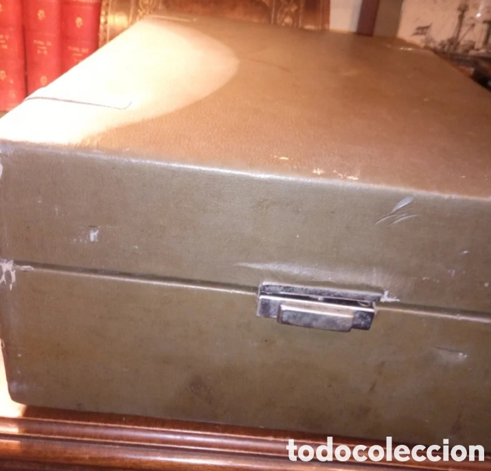 Gram&oacute;fonos y gramolas: Antiguo gram&oacute;fono columbia funciona - Foto 4