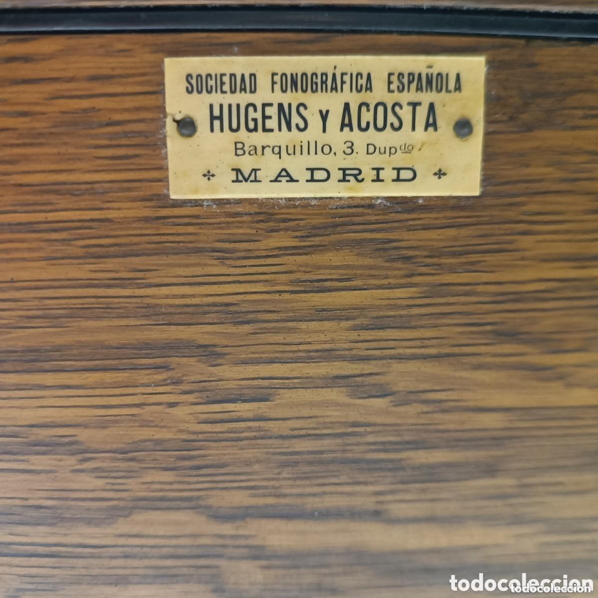 Gram&oacute;fonos y gramolas: Fon&oacute;grafo Thomas Edison , de finales del siglo XIX - Foto 2