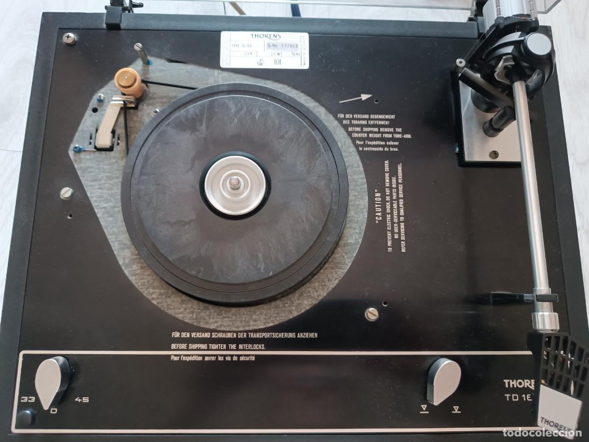Gram&oacute;fonos y gramolas: TOCADISCOS THORENS TD 166 J - Foto 2