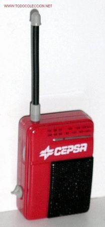 Radios antiguas: RADIO PUBLICIDAD A PILAS CEPSA - Foto 1