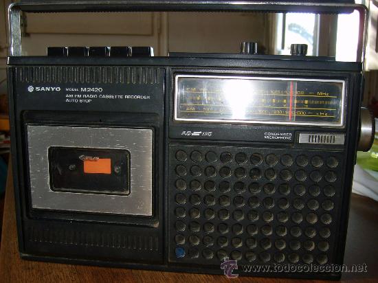 Radio Cassette Sanyo M2420 Años 70 Func Vendido En Venta Directa 15690019 0272