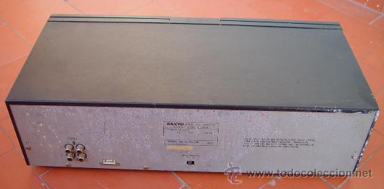 Radios antiguas: Deck Cassettes Sanyo RDW 7120....Sanna - Foto 2