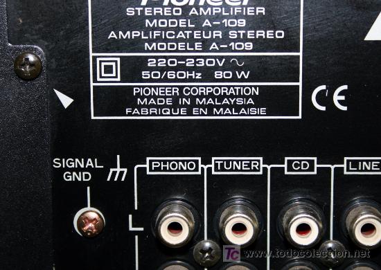 pioneer a109