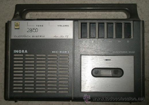 Radios antiguas: Cassette INGRA - Foto 1
