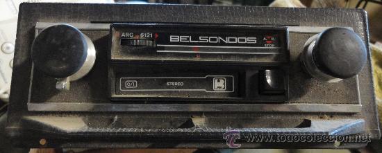 Radios antiguas: Radiocasette de coche, desconozco si funciona - Foto 1
