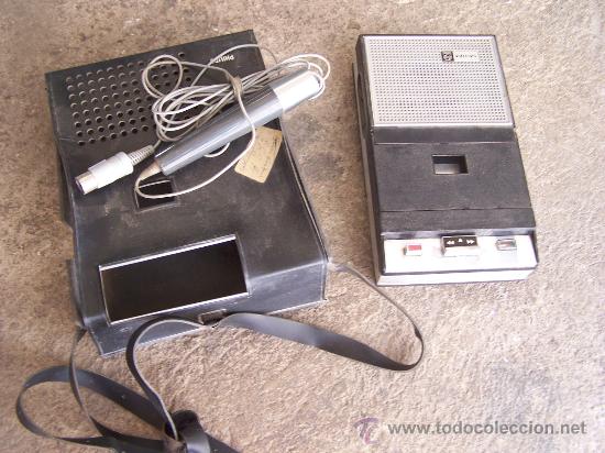 Radios antiguas: gravadora de cintas PHILIPS - Foto 1