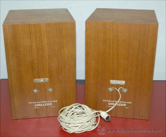 Radios antiguas: ALTAVOCES LUMA LE 220 - Foto 2
