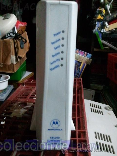 Radios antiguas: SURFBOARD CABLE MODEM SB4200 MOTOROLA - Foto 1