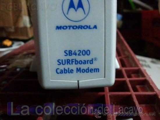 Radios antiguas: SURFBOARD CABLE MODEM SB4200 MOTOROLA - Foto 2