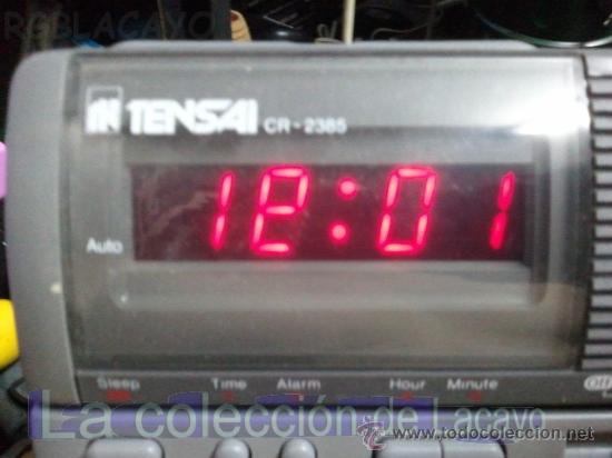 Radios antiguas: RADIO DESPERTADOR TENSAI - Foto 3