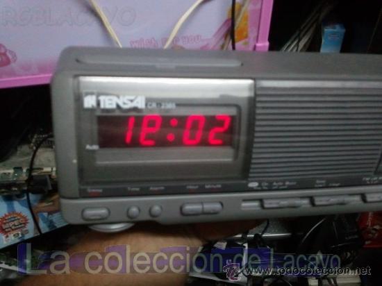 Radios antiguas: RADIO DESPERTADOR TENSAI - Foto 5