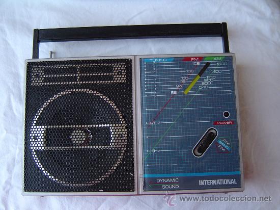 Radios antiguas: BONITO TRANSISTOR INTERNATIONAL - Foto 1