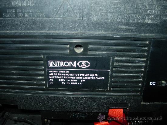 Radios antiguas: Radio Intron funcionando - Foto 8