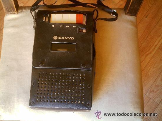 Radios antiguas: CASSETTE RECORDER SANYO MODELO M- 787A 125- 220V FUNCIONANDO - Foto 3 - 30364598