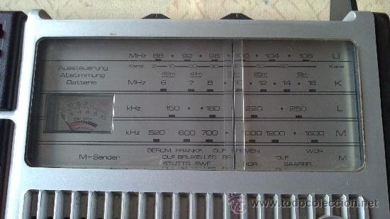 Radios antiguas: &-RADIO CASSETE- SABA-RCR 386.CLOCK(VOLLAUTOMATIC STOP SYSTEM) - Foto 6