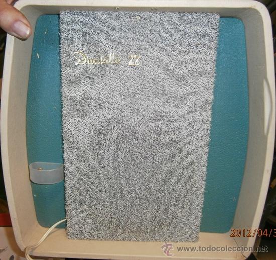 Radios antiguas: Tocadiscos portatil DUALETTE 77 - Foto 4