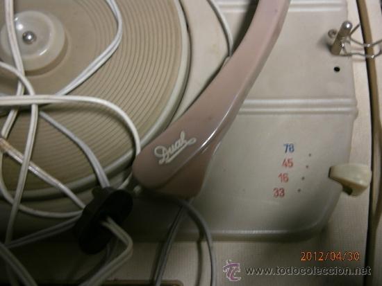 Radios antiguas: Tocadiscos portatil DUALETTE 77 - Foto 6