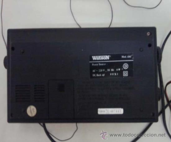 Radios antiguas: RADIO WATSON MODELO 641. - Foto 5