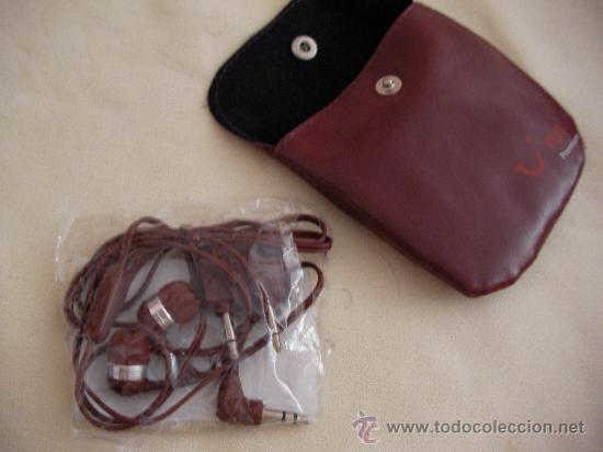 Radios antiguas: AURICULARES CON ESTUCHE - Foto 1