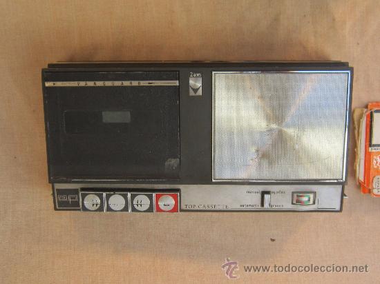 Radios antiguas: TOP CASSETTE VANGUARD - Foto 1