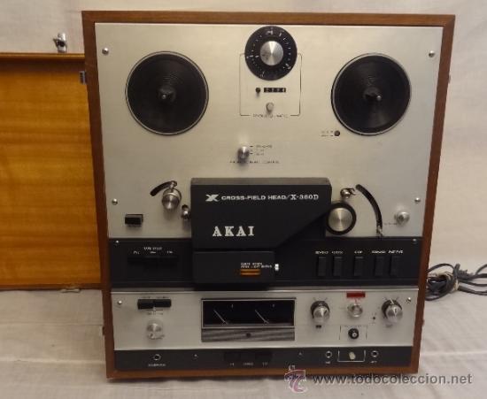 Radios antiguas: MAGNETOFONO CINTA ABIERTA AKAI X-360D - Foto 9