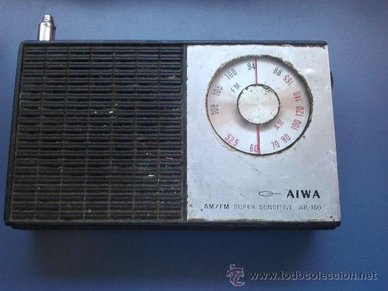 Radios antiguas: radio transistor aiwa antigua - Foto 1