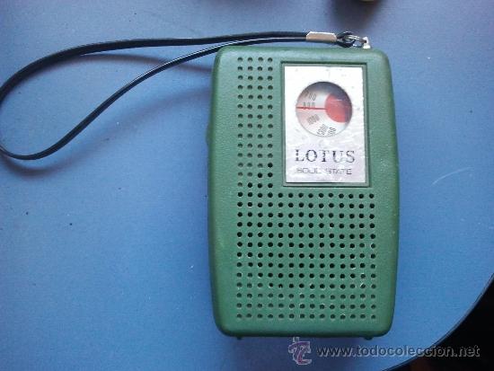 Radios antiguas: radio transistor lotus antigua - Foto 1