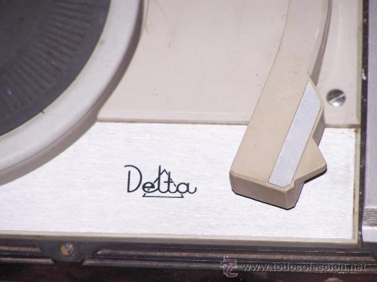 Radios antiguas: Tocadiscos portatil DELTA modelo 888 - Foto 5