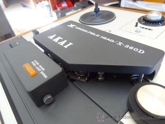 Radios antiguas: MAGNETOFONO CINTA ABIERTA AKAI X-360D - Foto 18