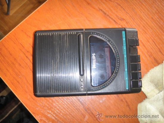 Radios antiguas: Magnetofono Reproductor cassettes Philips - Foto 3