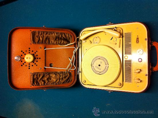 Radios antiguas: TOCADISCOS MALETA ORIGINAL  ORIGINAL - Foto 1