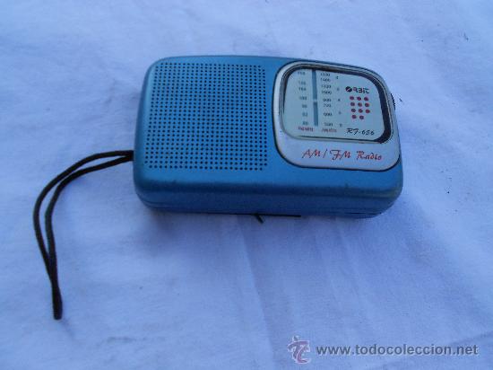 Radios antiguas: RADIOTRANSISTOR AZUL - Foto 1