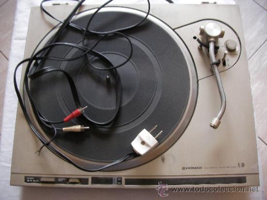 antiguo plato tocadiscos pioneer fg-servo auto- - Compra venta en