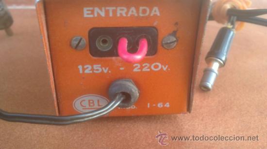 Radios antiguas: ANTIGUO TRANFORMADOR CBL MODELO 1-64 - Foto 2