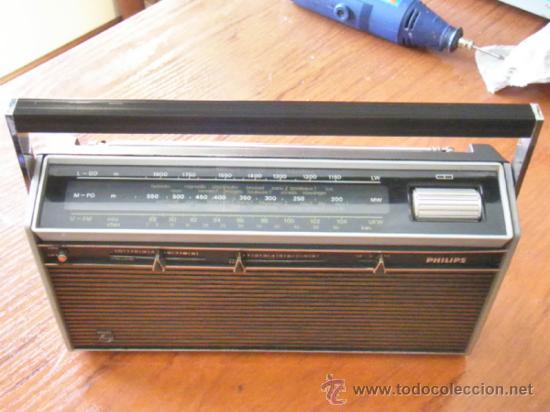Radios antiguas: ANTIGUA RADIO PHILIPS RL311 FUNCIONANDO - Foto 7