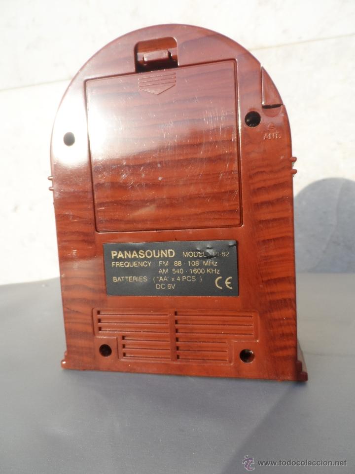 Radios antiguas: radio panasound model pi82 pilas - Foto 3