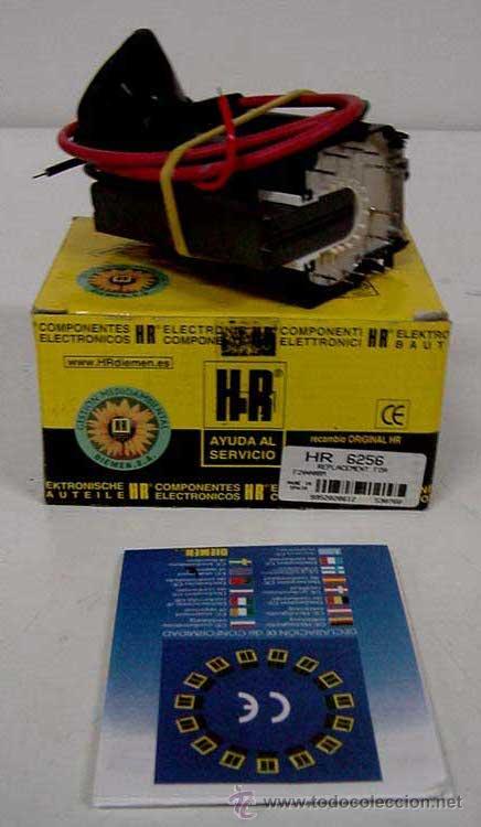 Radios antiguas: ANTIGUO TRANSFORMADOR HR 6256 - CON LAS INSTRUCIONES. - Foto 1