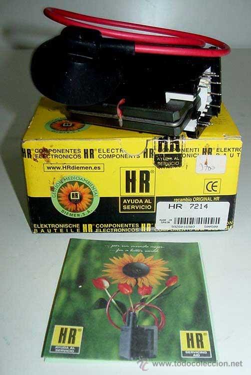 Radios antiguas: ANTIGUO TRANSFORMADOR HR 7214 - CON LAS INSTRUCIONES. - Foto 1
