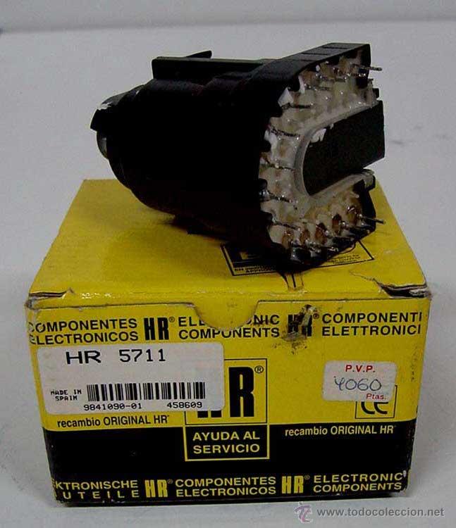 Radios antiguas: ANTIGUO TRANSFORMADOR HR 5711 - CON LAS INSTRUCIONES. - Foto 1