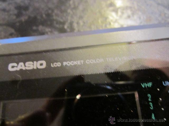 Radios antiguas: Radio transistor Casio LLD Pocket TV-1400. Medida: 8,5 x 15 x 3 cms. fondo. - Foto 5 - 40907871