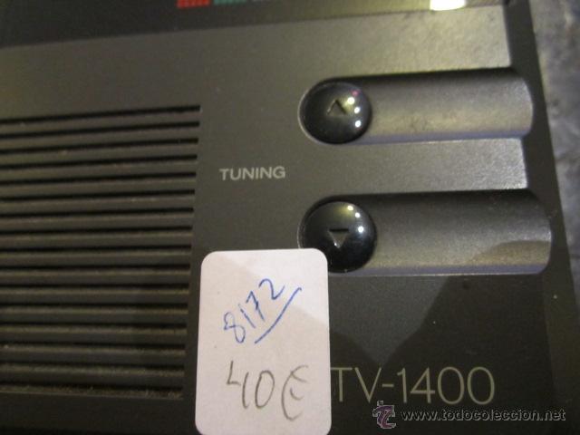Radios antiguas: Radio transistor Casio LLD Pocket TV-1400. Medida: 8,5 x 15 x 3 cms. fondo. - Foto 6 - 40907871