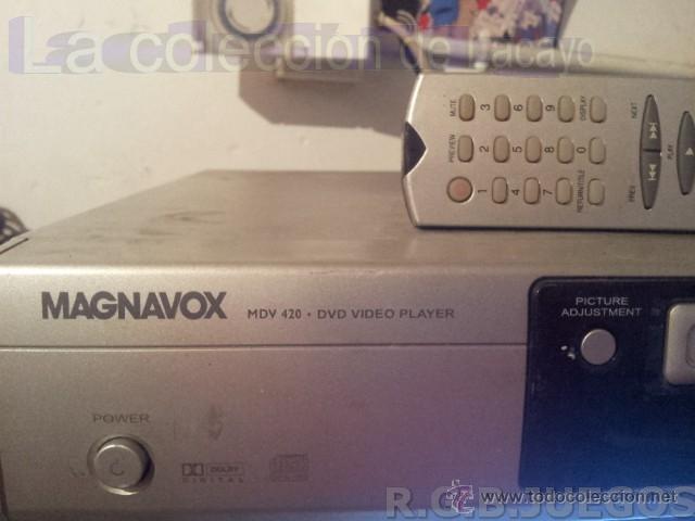 Radios antiguas: DVD MAGNAVOX CON MANDO A DISTANCIA - Foto 2