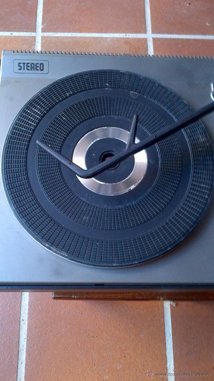 Radios antiguas: PICU TOCADISCOS A&Ntilde;OS 70 PHILIPS 392 STEREO - Foto 5