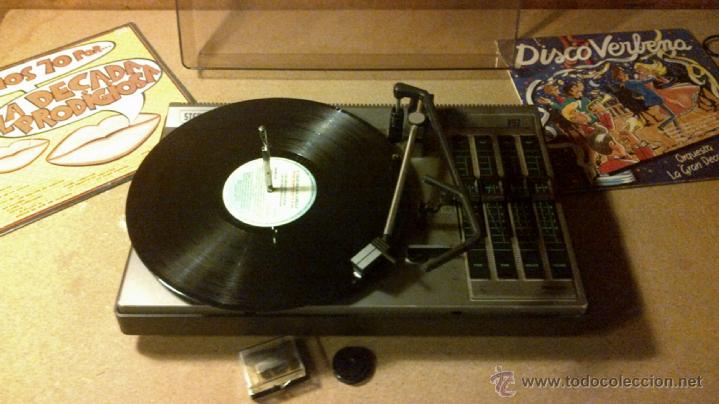 Radios antiguas: PICU TOCADISCOS A&Ntilde;OS 70 PHILIPS 392 STEREO - Foto 11