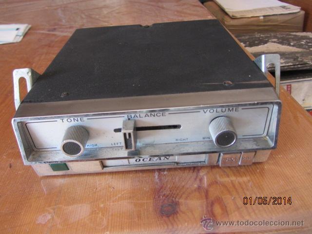 Radios antiguas: Auto Stereo A Cassette Ocean Mod.808d japon&eacute;s - Foto 1