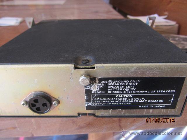 Radios antiguas: Auto Stereo A Cassette Ocean Mod.808d japon&eacute;s - Foto 3